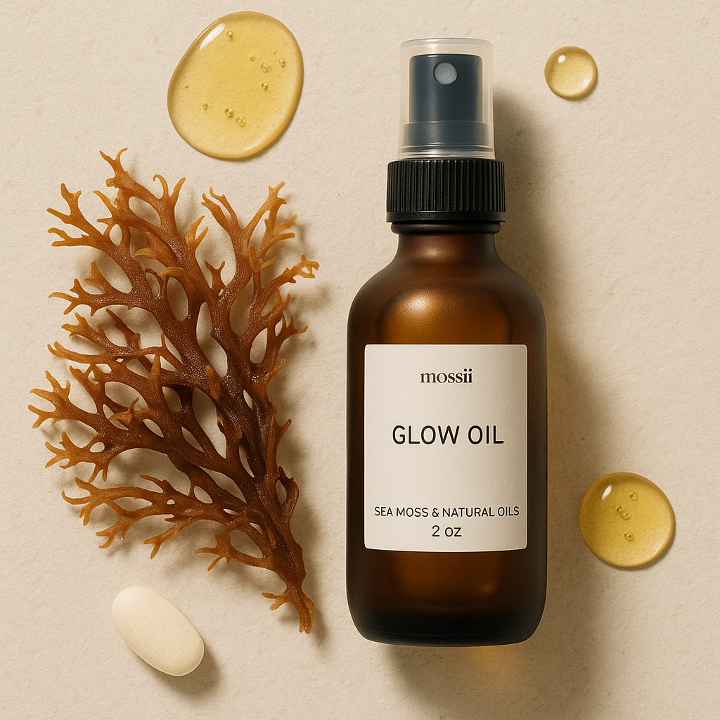 Glow oil with sea moss & natural oil