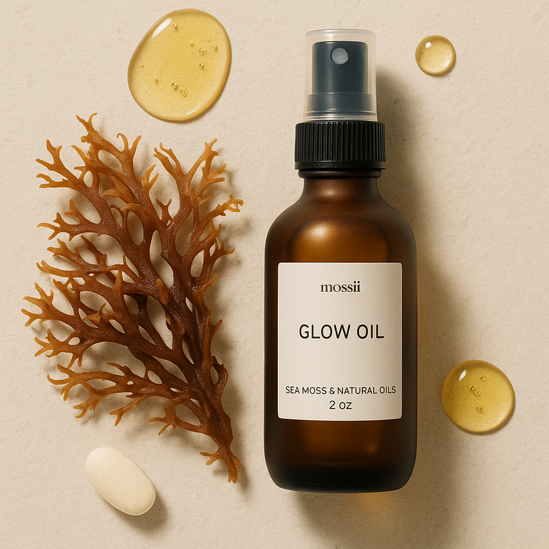 Glow oil with sea moss & natural oil